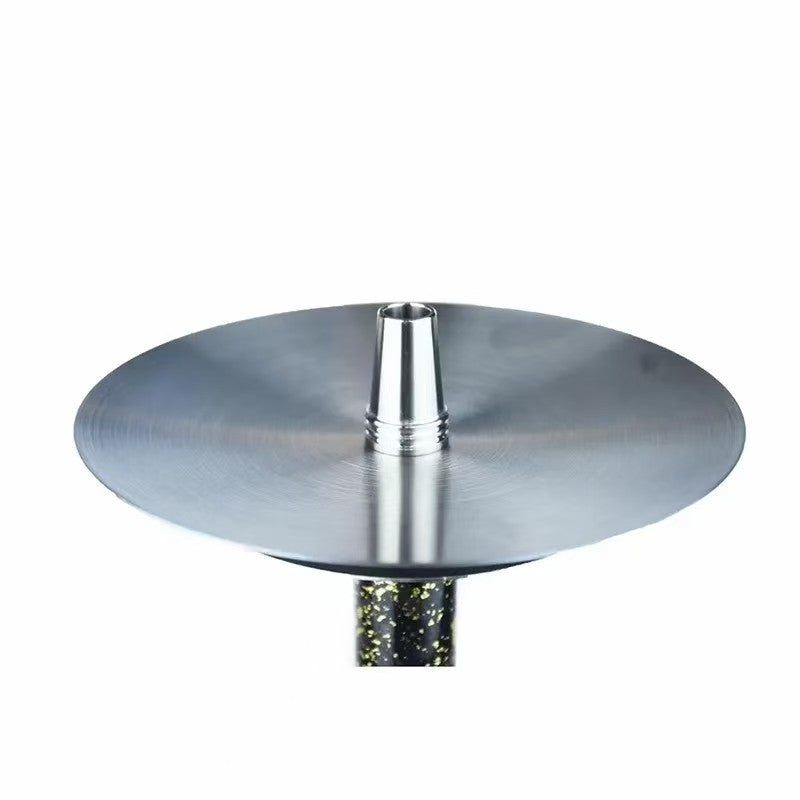 Steamulation German Stainless Steel Hookah – Premium Single Hose Shisha Set for Bar & Lounge
