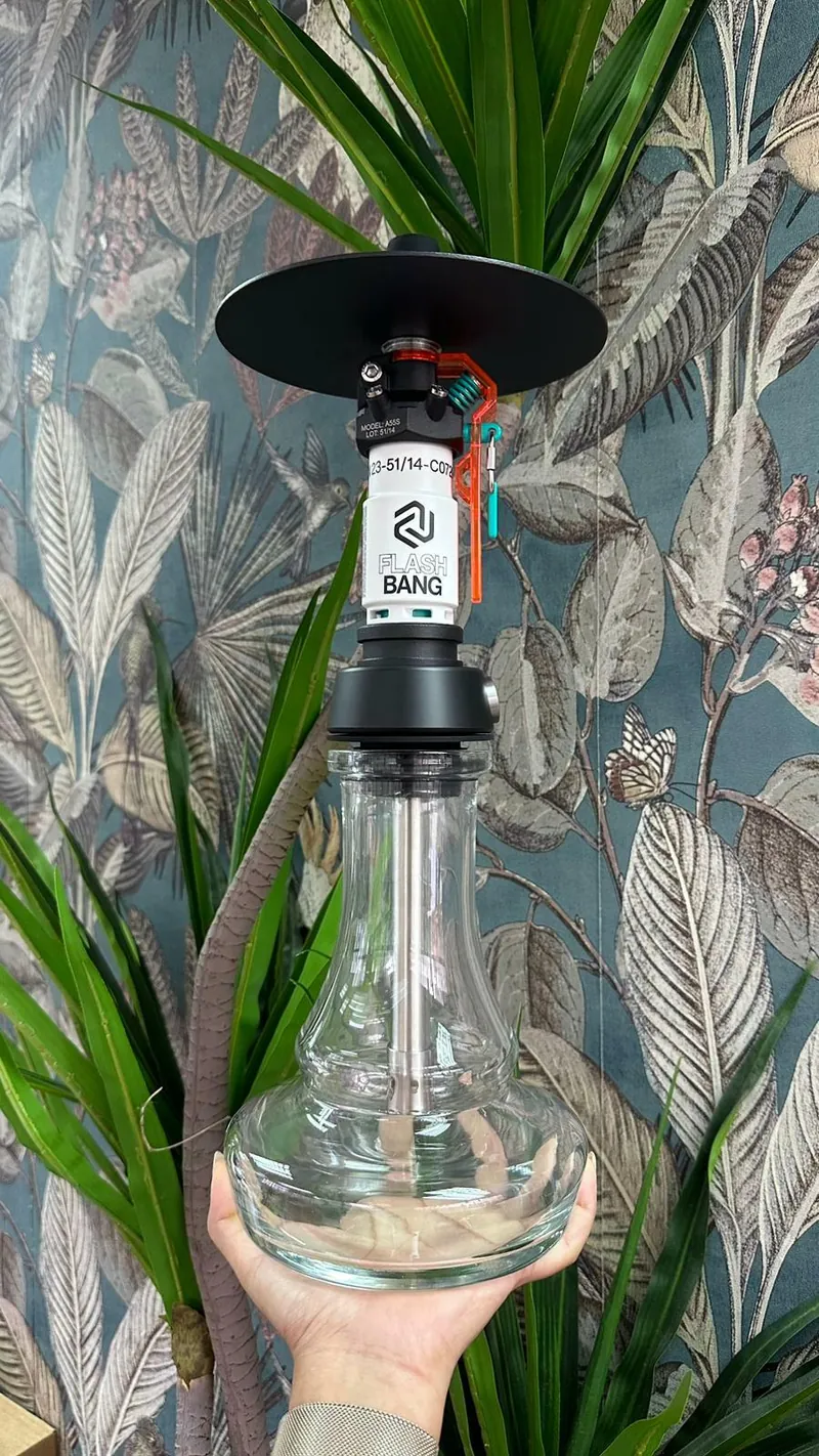 Amotion Flash Bang Orchid Modern Hookah – Stylish German Shisha for Smooth Sessions