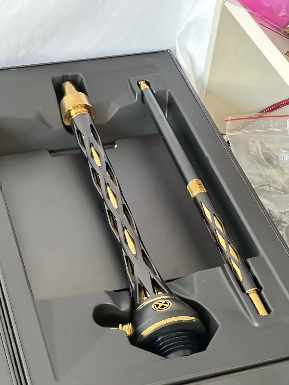 Luxury Russian Blade Stainless Steel Hookah Set | Large Single Hose Shisha with Elegant Gift Box | Ideal for Home, Lounge, Bar & KTV Smoking Experience