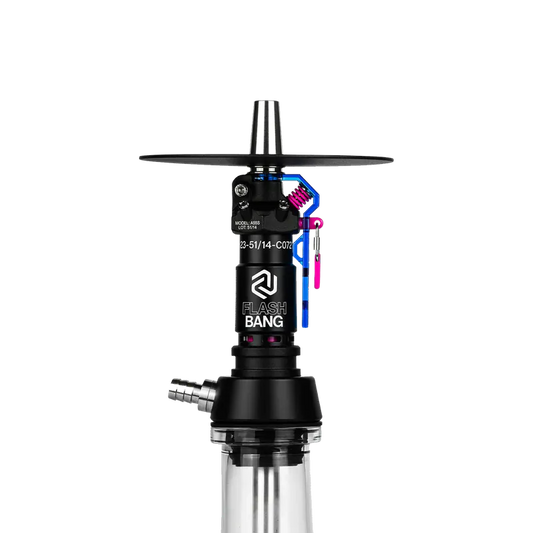 Amotion Flash Bang Black Premium Hookah – Modern German Design Shisha Set