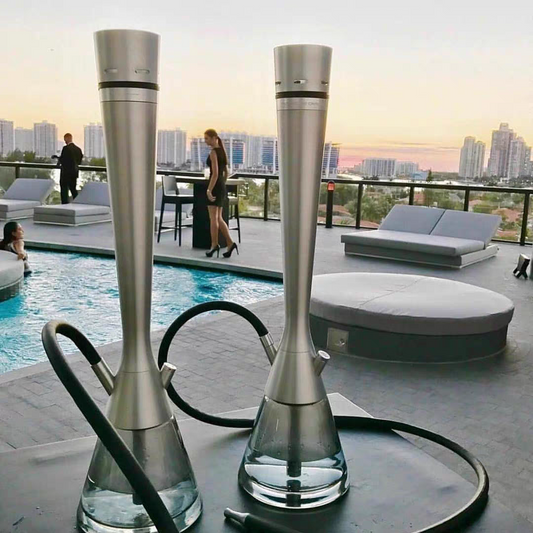 Luxury Porsche-Inspired Arabic Hookah Set – Premium Shisha Experience