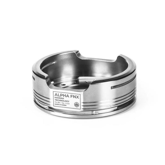 Alpha Stainless Steel Hookah Heat Management Device (HMD) – Wooden Box Edition