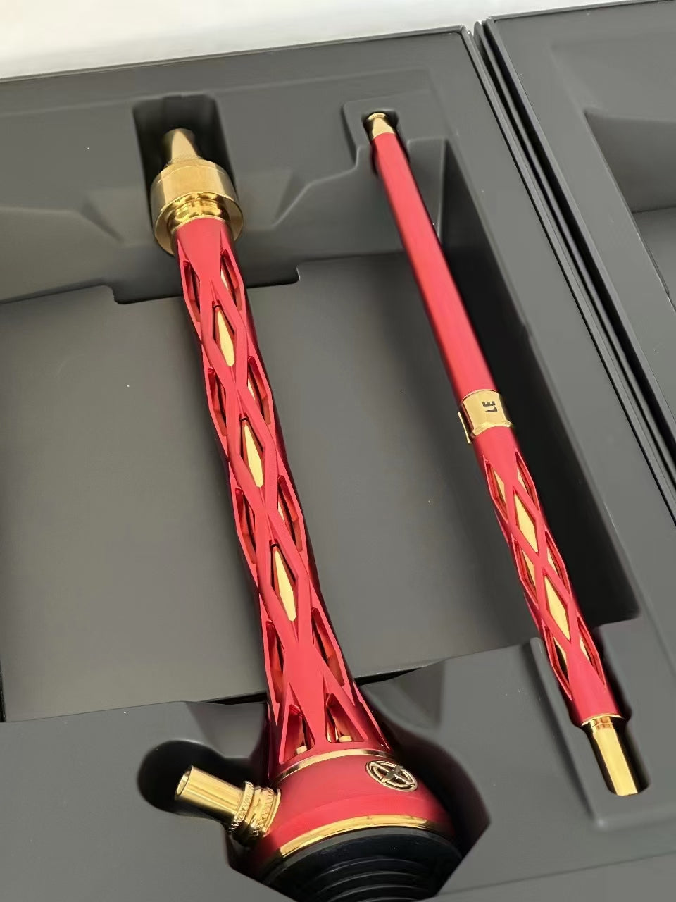 Luxury Russian Blade Stainless Steel Hookah Set | Large Single Hose Shisha with Elegant Gift Box | Ideal for Home, Lounge, Bar & KTV Smoking Experience