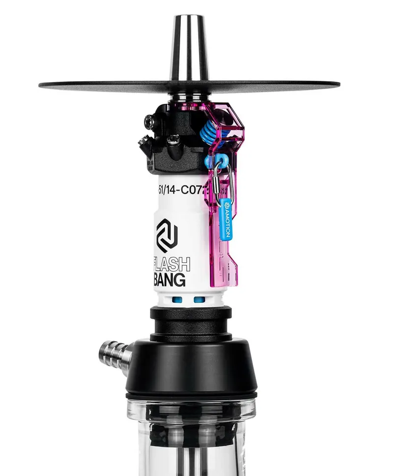 Amotion Flash Bang Orchid Modern Hookah – Stylish German Shisha for Smooth Sessions
