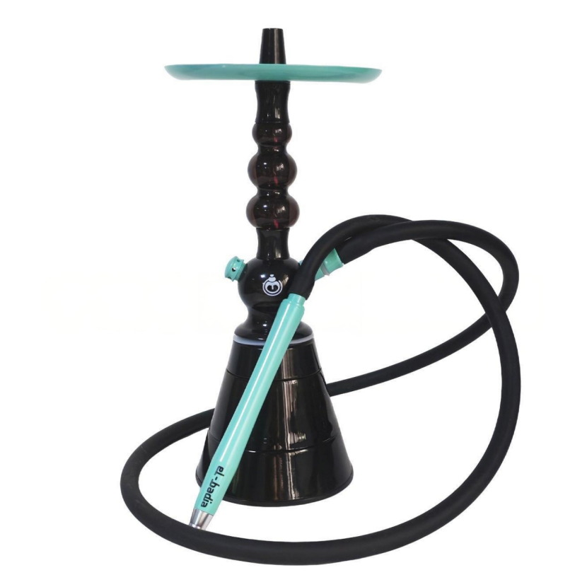 Arabic Aluminum Hookah Full Set | Durable Alloy Body with Acrylic Stem, Multiple Colors Available