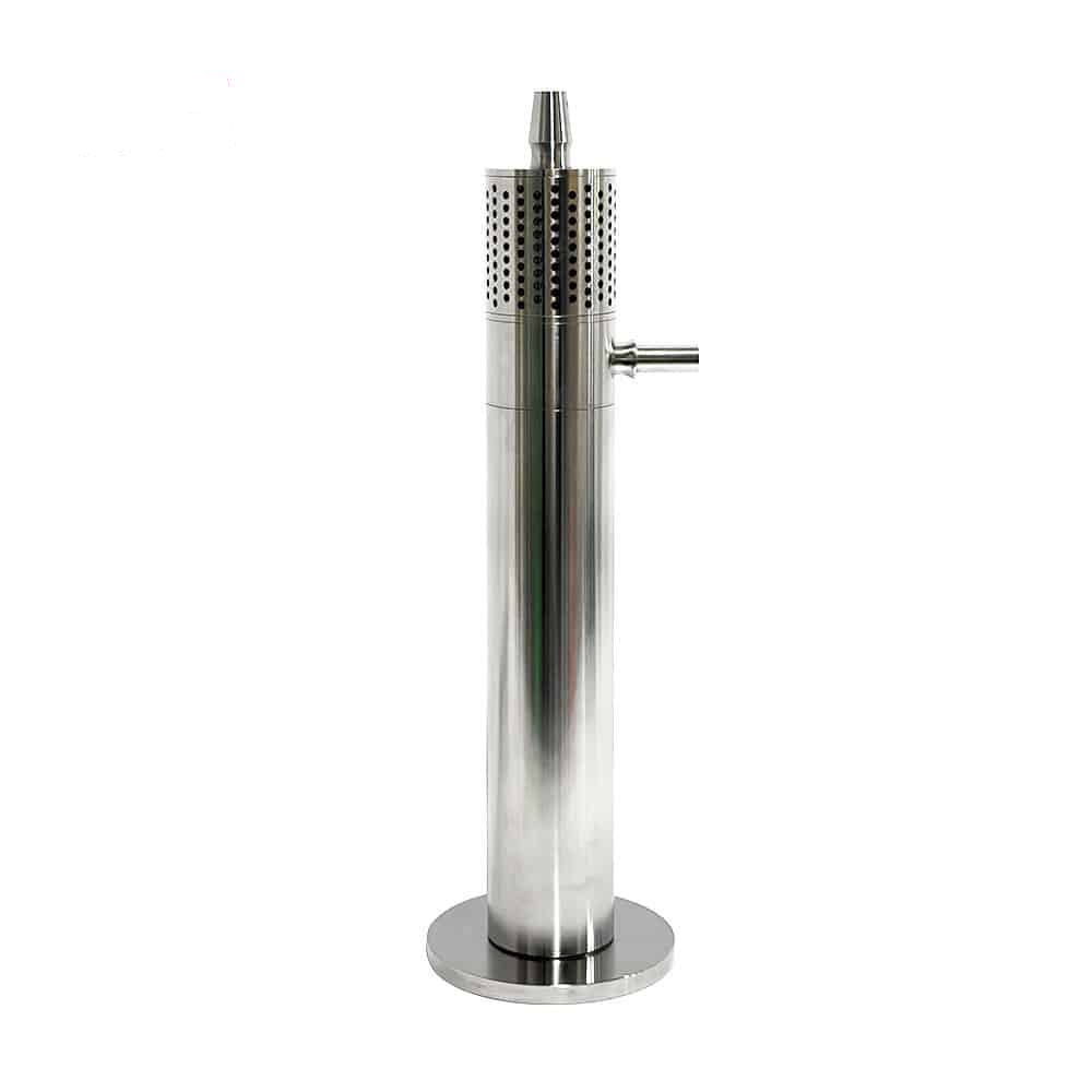 Silver 43CM Stainless Steel Hookah
