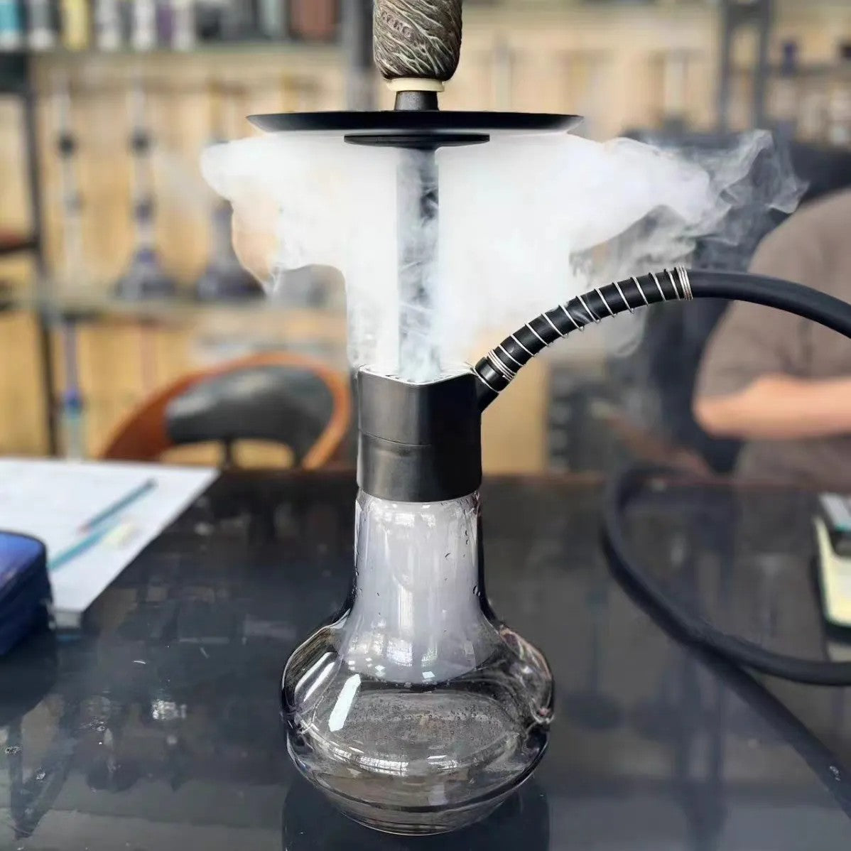 Darkside Intro Premium Hookah – Sleek & Compact Design