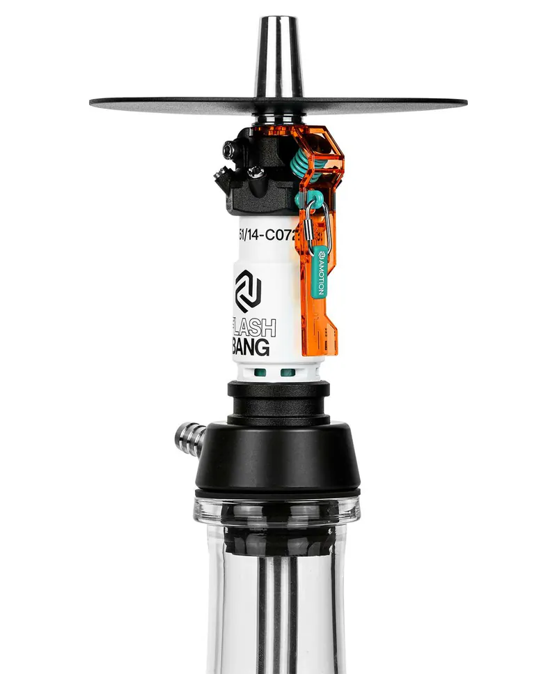 Amotion Flash Bang Orchid Modern Hookah – Stylish German Shisha for Smooth Sessions