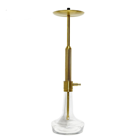 79CM Gold Stainless Steel Large Hookah Shisha Set