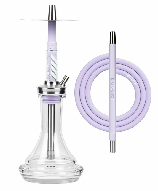 Amotion FUTR Mauve Modern Hookah – Sleek German Shisha for Smooth Smoking Sessions