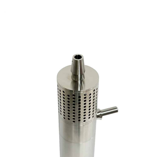 Silver 43CM Stainless Steel Hookah