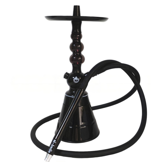 Arabic Aluminum Hookah Full Set | Durable Alloy Body with Acrylic Stem, Multiple Colors Available