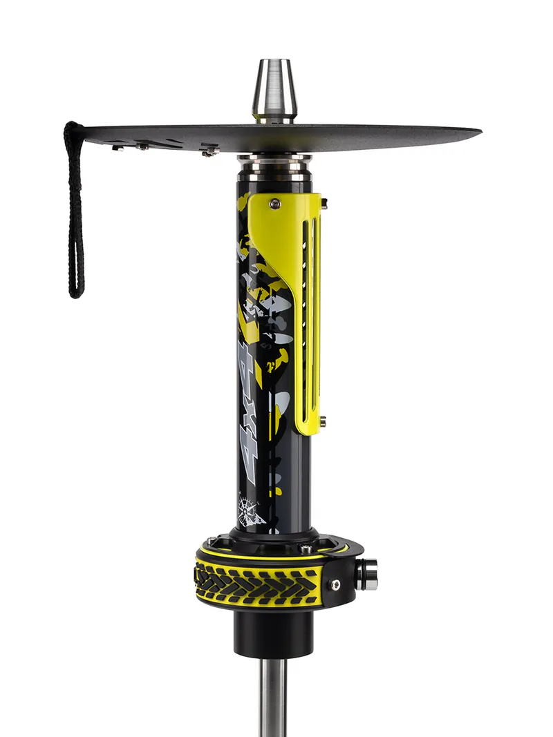 El Bomber Off-Road X Stainless Steel Hookah – Heavy-Duty Industrial Design, Premium Smoke Performance