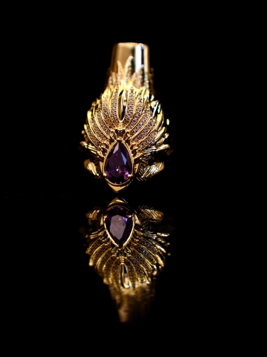 Krystal Queen of Egypt Hookah Tip – Handcrafted, 18K Gold Plated, Luxury Mouthpiece Design