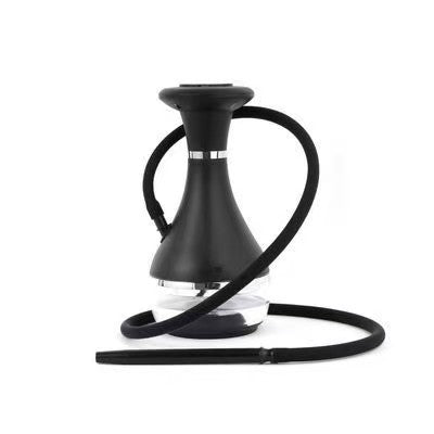Electric Hookah Portable Shisha With LED Light Luxury Hookah Set Shisha Carbon-free Russia Hookah E-hookah Set
